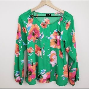 Dee Elle Floral Top